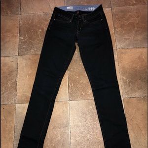 Gap 1969 always skinny black jeans.  NWOT